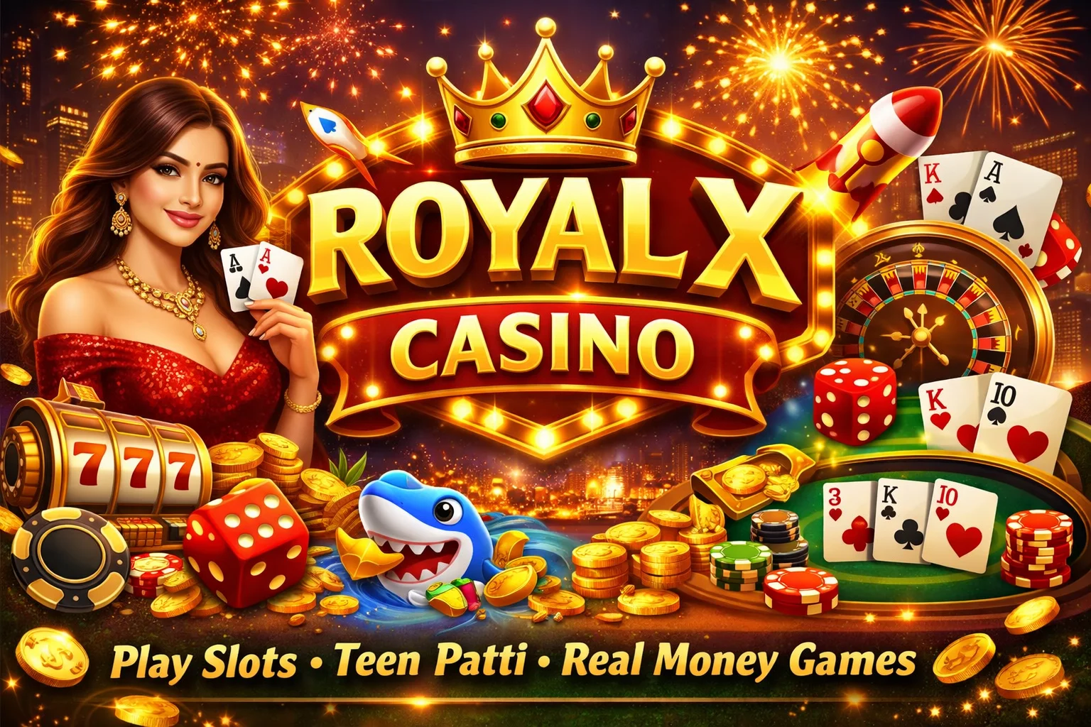 Royal X Casino Game Download Play Slots, Poker & Real Money Games