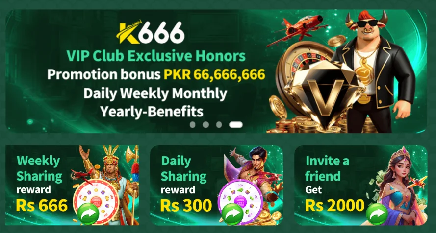 K666 – Ultimate Online Casino & Slots Game in Pakistan